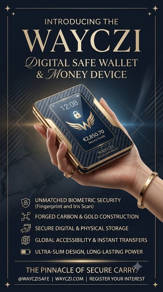 WAYCZI Digital Safe Wallet and Money Device