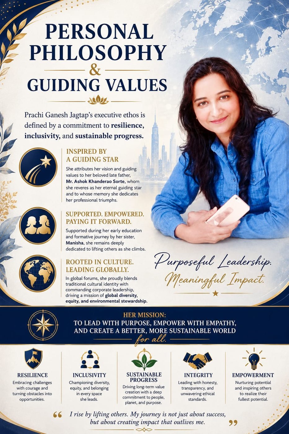 Prachii PHL — Personal Philosophy and Guiding Values